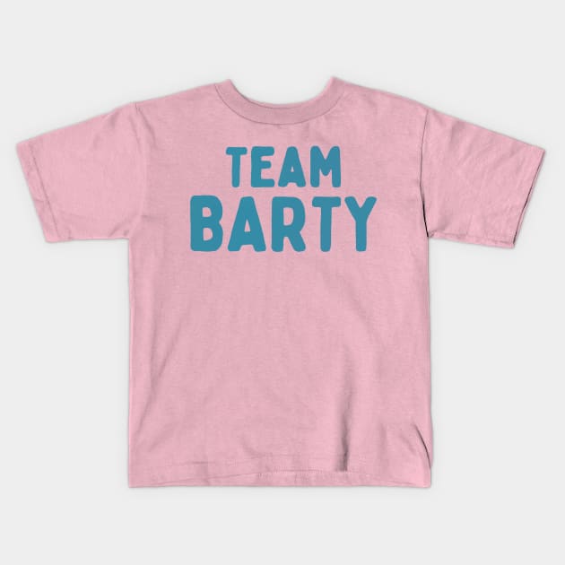 Team Barty Ash Barty Kids T-Shirt by naisvibela